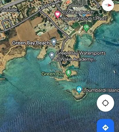 Cyprus Green Bay Beach House Located Behind Thalassa Holiday home