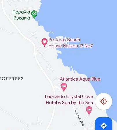 Сasa de vacaciones Cyprus Green Bay Beach House Located Behind Thalassa