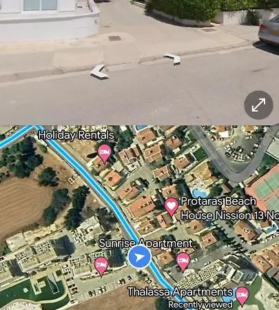 Cyprus Green Bay Beach House Located Behind Thalassa Protaras